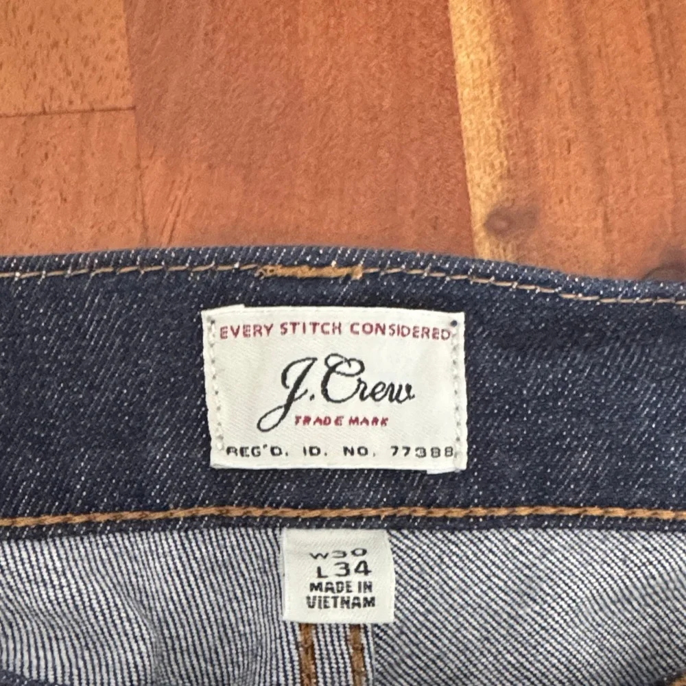J. Crew Dark Blue Straight‎ Jeans